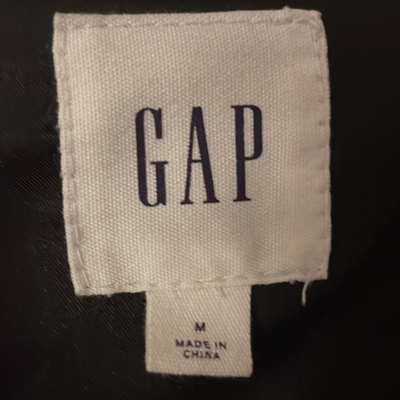 Black gap teddy bear coat - Picture 3 of 3